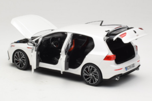 Volkswagen Golf GTI Mk8 White Metallic Norev 1:18 188593 Pressofusione — immagine 5 di 8