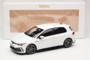 Volkswagen Golf GTI Mk8 White Metallic Norev 1:18 188593 Pressofusione — immagine 8 di 8
