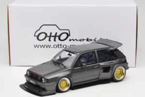 Volkswagen Golf Mk2 Khyzyl Saleem Grigio Otto 1:18 OT476 Resina — immagine 6 di 6