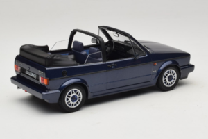 Volkswagen Golf Mk1 Cabriolet Quartett Inca Blue Norev 1:18 188628 Pressofusione — immagine 2 di 6