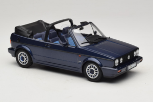 Volkswagen Golf Mk1 Cabriolet Quartett Inca Blue Norev 1:18 188628 Pressofusione — immagine 4 di 6