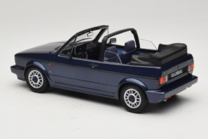 Volkswagen Golf Mk1 Cabriolet Quartett Inca Blue Norev 1:18 188628 Pressofusione — immagine 5 di 6
