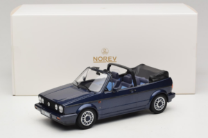 Volkswagen Golf Mk1 Cabriolet Quartett Inca Blue Norev 1:18 188628 Pressofusione — immagine 6 di 6