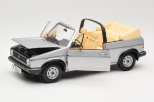Volkswagen Golf Mk1 Cabriolet Argento Sun Star 1:18 VW004 Pressofusione — immagine 2 di 8
