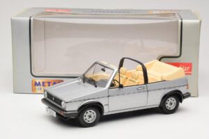 Volkswagen Golf Mk1 Cabriolet Argento Sun Star 1:18 VW004 Pressofusione — immagine 8 di 8