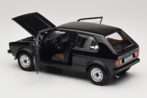 Volkswagen Golf Mk1 GTI Nero Norev 1:18 188487 Pressofusione — immagine 5 di 8