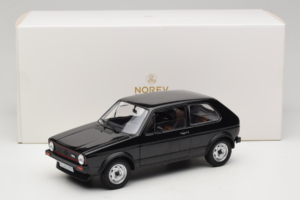 Volkswagen Golf Mk1 GTI Nero Norev 1:18 188487 Pressofusione — immagine 8 di 8