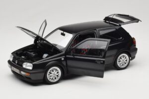 Volkswagen Golf Mk3 GTI Black Metallic Norev 1:18 188415 Pressofusione — immagine 2 di 8