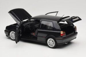 Volkswagen Golf Mk3 GTI Black Metallic Norev 1:18 188415 Pressofusione — immagine 5 di 8
