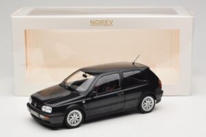 Volkswagen Golf Mk3 GTI Black Metallic Norev 1:18 188415 Pressofusione — immagine 8 di 8