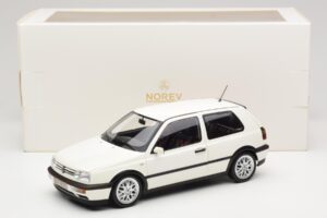 Volkswagen Golf Mk3 GTI Candy White Norev 1:18 188508 Pressofusione — immagine 8 di 8