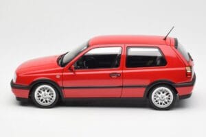 Volkswagen Golf Mk3 GTI Flash Red Norev 1:18 188418 Pressofusione — immagine 4 di 8