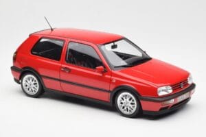 Volkswagen Golf Mk3 GTI Flash Red Norev 1:18 188418 Pressofusione — immagine 6 di 8