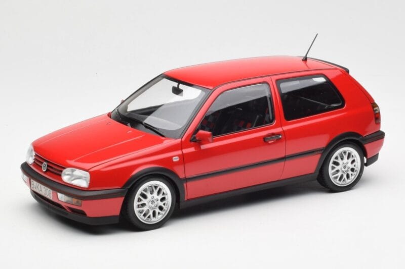 Volkswagen Golf Mk3 GTI Flash Red Norev 1:18 188418 Pressofusione