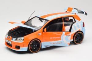 Volkswagen Golf Mk5 Zender Gulf Norev 1:18 188454 Pressofusione — immagine 2 di 8