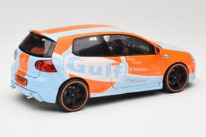 Volkswagen Golf Mk5 Zender Gulf Norev 1:18 188454 Pressofusione — immagine 3 di 8