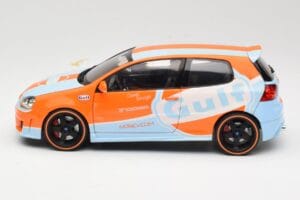 Volkswagen Golf Mk5 Zender Gulf Norev 1:18 188454 Pressofusione — immagine 4 di 8