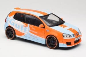 Volkswagen Golf Mk5 Zender Gulf Norev 1:18 188454 Pressofusione — immagine 6 di 8