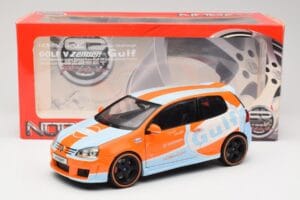 Volkswagen Golf Mk5 Zender Gulf Norev 1:18 188454 Pressofusione — immagine 8 di 8