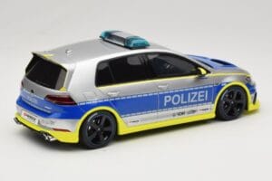 Volkswagen Golf Mk7 R Oettinger Polizia Grigio Otto 1:18 OT1117 Resina — immagine 2 di 6