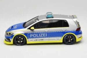 Volkswagen Golf Mk7 R Oettinger Polizia Grigio Otto 1:18 OT1117 Resina — immagine 3 di 6