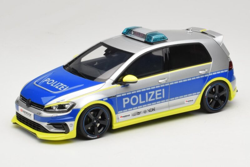 Volkswagen Golf Mk7 R Oettinger Polizia Grigio Otto 1:18 OT1117 Resina
