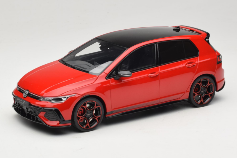 Volkswagen Golf Mk8 GTI 50th Edition Tornado Red Otto 1:18 OT1322 Resina