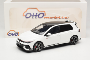 Volkswagen Golf Mk8 GTI Clubsport Pure White Otto 1:18 OT1221 Resina — immagine 6 di 6