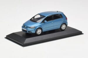 Volkswagen Golf Plus Mk5 Blue Metallic Minichamps 1:43 GOLF002 Pressofusione — immagine 2 di 4
