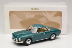 Volkswagen Karmann Ghia 1500 Verde Norev 1:18 188648 Pressofusione — immagine 2 di 8