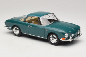 Volkswagen Karmann Ghia 1500 Verde Norev 1:18 188648 Pressofusione — immagine 6 di 8