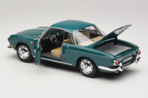 Volkswagen Karmann Ghia 1500 Verde Norev 1:18 188648 Pressofusione — immagine 7 di 8