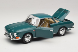 Volkswagen Karmann Ghia 1500 Verde Norev 1:18 188648 Pressofusione — immagine 8 di 8