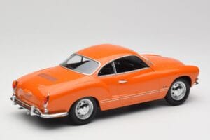 Volkswagen Karmann Ghia Arancione Minichamps 1:18 155054020 Pressofusione — immagine 2 di 6