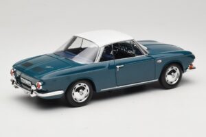 Volkswagen Karmann Ghia Type 34 1500 Sea Blue Norev 1:18 188646 Pressofusione — immagine 3 di 8