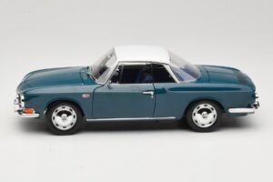Volkswagen Karmann Ghia Type 34 1500 Sea Blue Norev 1:18 188646 Pressofusione — immagine 4 di 8