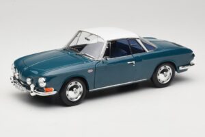 Volkswagen Karmann Ghia Type 34 1500 Sea Blue Norev 1:18 188646 Pressofusione