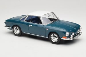 Volkswagen Karmann Ghia Type 34 1500 Sea Blue Norev 1:18 188646 Pressofusione — immagine 6 di 8