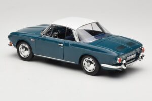 Volkswagen Karmann Ghia Type 34 1500 Sea Blue Norev 1:18 188646 Pressofusione — immagine 7 di 8