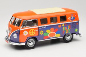 Volkswagen Microbus T1 Flower Power Road Signature 1:18 92329 Pressofusione