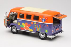 Volkswagen Microbus T1 Flower Power Road Signature 1:18 92329 Pressofusione — immagine 5 di 8