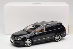 Volkswagen Passat B6 R36 Variant Nero NZG 1:18 KF044-4A Pressofusione — immagine 8 di 8