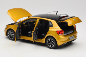 Volkswagen Polo Plus Giallo OEM 1:18 ZVY000009GEL Pressofusione — immagine 5 di 8