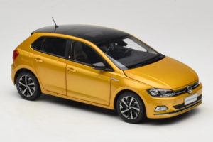 Volkswagen Polo Plus Giallo OEM 1:18 ZVY000009GEL Pressofusione — immagine 6 di 8