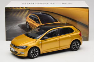 Volkswagen Polo Plus Giallo OEM 1:18 ZVY000009GEL Pressofusione — immagine 8 di 8