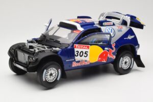 Volkswagen Race Touareg #305 Volkswagen Motorsport M. Miller / R. Pitchford Dakar Rally 2009 Norev 1:18 188466 Pressofusione — immagine 2 di 7