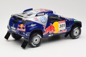 Volkswagen Race Touareg #305 Volkswagen Motorsport M. Miller / R. Pitchford Dakar Rally 2009 Norev 1:18 188466 Pressofusione — immagine 3 di 7