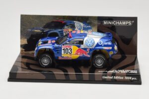 Volkswagen Race Touareg #103 B. Saby / R. Perin Winner Rally Por Las Pampas 2005 Minichamps 1:43 436055303 Pressofusione