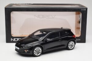 Volkswagen Scirocco Mk3 Nero Norev 1:18 188471 Pressofusione — immagine 8 di 8