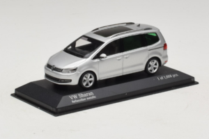Volkswagen Sharan Argento Minichamps 1:43 400058101 Pressofusione — immagine 2 di 5